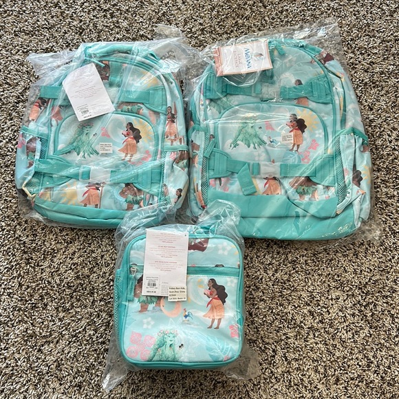 Pottery Barn Kids Other Moana Backpack Set Pottery Barn Kids Poshmark